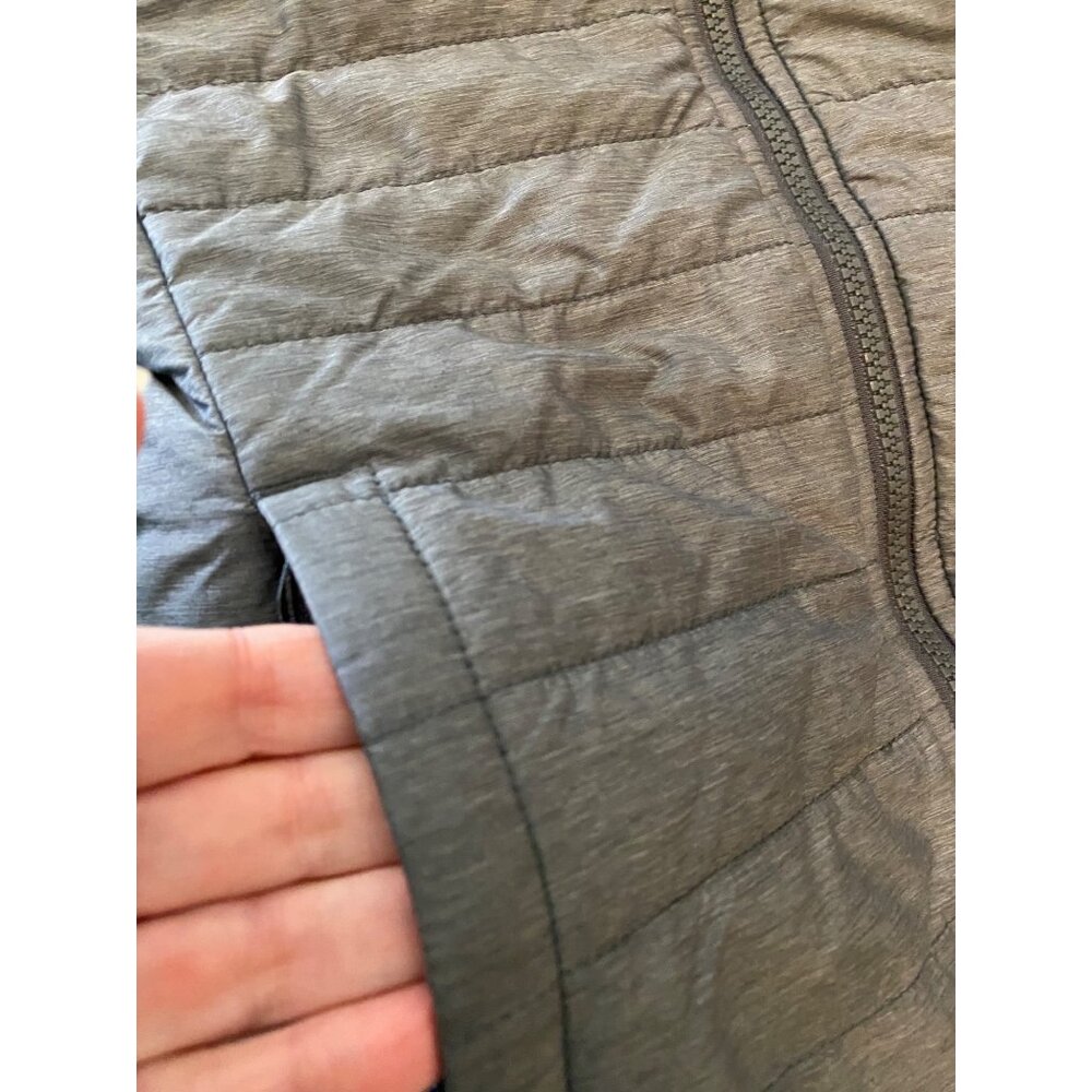 The North Face Girls Hooded Jacket Gray Soft Fleece Lining Full Zip Medium 10/12 - Picture 7 of 12